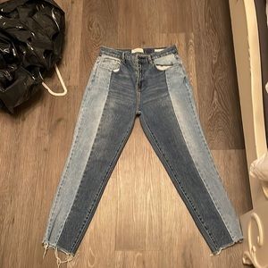 Pacsun two tone jeans